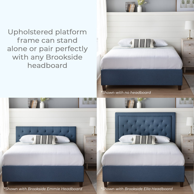 Hateya upholstered platform bed discount